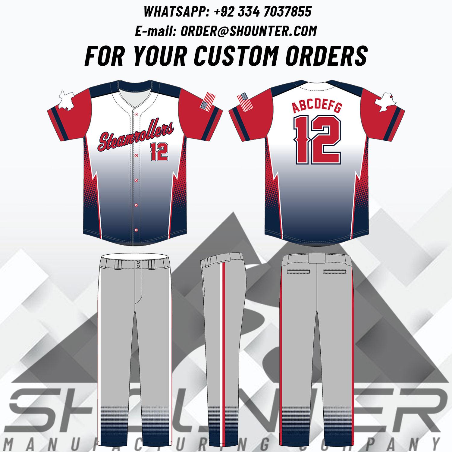 Custom Team Baseball Uniform
