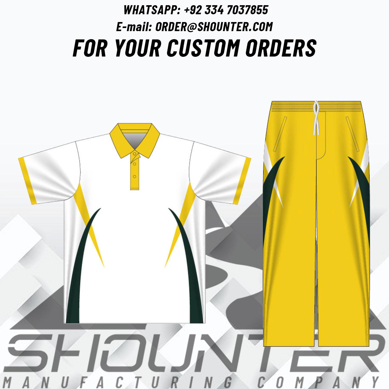 Custom Team Cricket Uniform